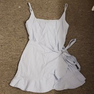 Polly Baby Blue Mini Dress